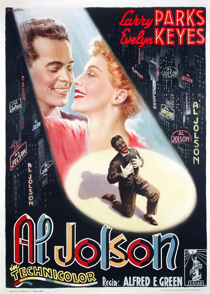 The Jolson Story (1946) vintage movie poster